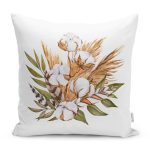 - RealHomes Dijital Baskılı Modern Yastık Kırlent Kılıfı - Realhomes Sonbahar Temalı Kurumuş Yaprak Tasarımlı Modern Yastık Kırlent Kılıfı Realhomes