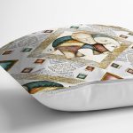 - RealHomes Dijital Baskılı Modern Yastık Kırlent Kılıfı - Realhomes Etnik Motifli Fil Tasarımlı Dijital Baskılı Yastık Kırlent Kılıfı Realhomes