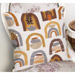 - RealHomes Dijital Baskılı Modern Yastık Kırlent Kılıfı - Realhomes Etnik Soyut Tasarımlı Dijital Baskılı Yastık Kırlent Kılıfı Realhomes