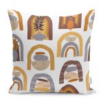 - RealHomes Dijital Baskılı Modern Yastık Kırlent Kılıfı - Realhomes Etnik Soyut Tasarımlı Dijital Baskılı Yastık Kırlent Kılıfı Realhomes