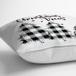 - RealHomes Dijital Baskılı Modern Yastık Kırlent Kılıfı - Realhomes Christmas Temalı Ekose Çam Ağacı Motifli Yastık Kırlent Kılıfı Realhomes