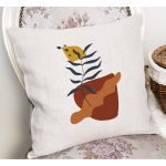 - RealHomes Dijital Baskılı Modern Yastık Kırlent Kılıfı - Realhomes Onedraw Temalı Dijital Baskılı Modern Yastık Kırlent Kılıfı Realhomes