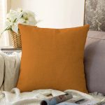 Hardal Zemin Dal Tanesi Dijital Baskılı Şönil Yastık Kırlent Kılıfı Realhomes