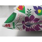 - RealHomes Çift Tarafı Dijital Baskılı Süet Yastık Kırlent Kılıfı - Realhomes  Otantik Tropik Çiçekler Özel Tasarım Modern Süet Yastık Kırlent Kılıfı Realhomes