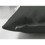 - RealHomes Çift Tarafı Dijital Baskılı Süet Yastık Kırlent Kılıfı - Realhomes Realhomes Düz Koyu Gri Renkli Modern Süet Yastık Kırlent Kılıfı Realhomes