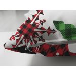 - RealHomes Çift Tarafı Dijital Baskılı Süet Yastık Kırlent Kılıfı - Realhomes Yılbaşı Temalı Ekose Tasarımlı Süet Yastık Kırlent Kılıfı Realhomes