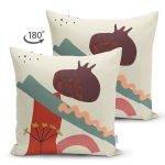 - RealHomes Çift Tarafı Dijital Baskılı Süet Yastık Kırlent Kılıfı - Realhomes Onedraw Özel Tasarım Dijital Baskılı Süet Yastık Kırlent Kılıfı Realhomes