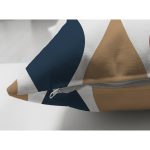 Renkli Damla Tasarımlı Dekoratif Süet Yastık Kırlent Kılıfı Realhomes