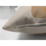 - RealHomes Çift Tarafı Dijital Baskılı Süet Yastık Kırlent Kılıfı - Realhomes Krem Zeminli Tropik Yaprak Motifli Süet Yastık Kırlent Kılıfı Realhomes