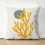 - RealHomes Çift Tarafı Dijital Baskılı Süet Yastık Kırlent Kılıfı - Realhomes Krem Zemin Yosun Tasarımlı Dijital Baskılı Süet Yastık Kırlent Kılıfı Realhomes