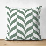 - RealHomes Çift Tarafı Dijital Baskılı Süet Yastık Kırlent Kılıfı - Realhomes Yeşil Ebru Tasarımlı Dijital Baskılı Süet Yastık Kırlent Kılıfı Realhomes