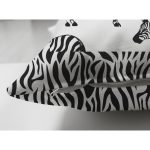 - RealHomes Çift Tarafı Dijital Baskılı Süet Yastık Kırlent Kılıfı - Realhomes Zebra Çerçeveli Zebra Desenli Dijital Baskılı Dekoratif Süet Yastık Kırlent Kılıfı Realhomes