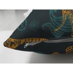 - RealHomes Çift Tarafı Dijital Baskılı Süet Yastık Kırlent Kılıfı - Realhomes Etnik Motifli Fil Tasarımlı Dijital Baskılı Süet Yastık Kırlent Kılıfı Realhomes