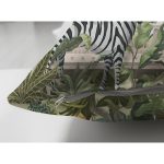 - RealHomes Çift Tarafı Dijital Baskılı Süet Yastık Kırlent Kılıfı - Realhomes Tropikal Orman Yaprakları & Hayvanları Dijital Baskılı Süet Yastık Kırlent Kılıfı Realhomes