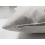 - RealHomes Çift Tarafı Dijital Baskılı Süet Yastık Kırlent Kılıfı - Realhomes Siyah Beyaz Yaprak Tasarımlı Dekoratif Süet Yastık Kırlent Kılıfı Realhomes