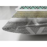 İskandinav Motifli Özel Tasarımlı Dekoratif Süet Yastık Kırlent Kılıfı Realhomes