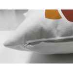 Vazo Temalı Soyut Dijital Baskılı Süet Yastık Kırlent Kılıfı Realhomes