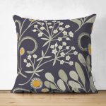 Soyut Tasarımlı Dijital Baskılı Dekoratif Süet Yastık Kırlent Kılıfı Realhomes