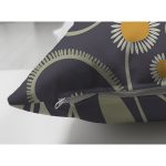 Soyut Tasarımlı Dijital Baskılı Dekoratif Süet Yastık Kırlent Kılıfı Realhomes