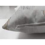 Geometrik Üçgen Tasarımlı Dekoratif Süet Yastık Kırlent Kılıfı Realhomes