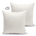 - RealHomes Çift Tarafı Dijital Baskılı Süet Yastık Kırlent Kılıfı - Realhomes Açık Krem Düz Renkli Dijital Baskılı Süet Yastık Kırlent Kılıfı Realhomes