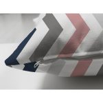 - RealHomes Çift Tarafı Dijital Baskılı Süet Yastık Kırlent Kılıfı - Realhomes  Renkli Zigzag Motifli Özel Tasarım Dekoratif Süet Yastık Kırlent Kılıfı Realhomes