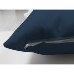 - RealHomes Çift Tarafı Dijital Baskılı Süet Yastık Kırlent Kılıfı - Realhomes Düz Lacivert Renkli Dijital Baskılı Süet Yastık Kırlent Kılıfı Realhomes