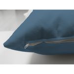 - RealHomes Çift Tarafı Dijital Baskılı Süet Yastık Kırlent Kılıfı - Realhomes  Mavi Zemin Lacivert Geyik Tasarımlı Modern Süet Yastık Kırlent Kılıfı Realhomes