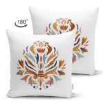 - RealHomes Çift Tarafı Dijital Baskılı Süet Yastık Kırlent Kılıfı - Realhomes  Onedraw Temalı Özel Tasarım Dekoratif Süet Yastık Kırlent Kılıfı Realhomes