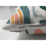 Soyut Çizimli Onedraw Temalı Dekoratif Süet Yastık Kırlent Kılıfı Realhomes