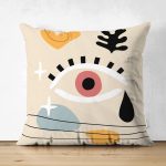 - RealHomes Çift Tarafı Dijital Baskılı Süet Yastık Kırlent Kılıfı - Realhomes Soyut Tasarımlı Dijital Baskılı Dekoratif Süet Yastık Kırlent Kılıfı Realhomes