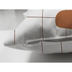 - RealHomes Çift Tarafı Dijital Baskılı Süet Yastık Kırlent Kılıfı - Realhomes Çizgili Zemin Çiçek Motifli Dijital Baskılı Süet Yastık Kırlent Kılıfı Realhomes