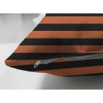 - RealHomes Çift Tarafı Dijital Baskılı Süet Yastık Kırlent Kılıfı - Realhomes Turuncu Çizgili Karakedi Tasarımlı Dekoratif Süet Yastık Kırlent Kılıfı Realhomes