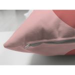 - RealHomes Çift Tarafı Dijital Baskılı Süet Yastık Kırlent Kılıfı - Realhomes Pembe Zemin Yaprak Çizimli Onedraw Temalı Modern Süet Yastık Kırlent Kılıfı Realhomes