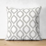 - RealHomes Çift Tarafı Dijital Baskılı Süet Yastık Kırlent Kılıfı - Realhomes Krem Damlacıklı Tasarım Dijital Baskılı Modern Süet Yastık Kırlent Kılıfı Realhomes