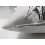 - RealHomes Çift Tarafı Dijital Baskılı Süet Yastık Kırlent Kılıfı - Realhomes  Karakalem Çiçek Çizimli Yazılı Modern Süet Yastık Kırlent Kılıfı Realhomes