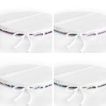 - RealHomes Yuvarlak Fermuarlı Sandalye Minderi - Realhomes  4'lü Renkli Leopar Desenli Yuvarlak Fermuarlı Sandalye Minderi Seti Realhomes