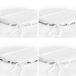 4'lü I Love You  Yuvarlak Fermuarlı Sandalye Minderi Seti Realhomes