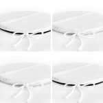 - RealHomes Yuvarlak Fermuarlı Sandalye Minderi - Realhomes  4'lü Yesterday Now Tomorrow & Love Yuvarlak Fermuarlı Sandalye Minderi Seti Realhomes