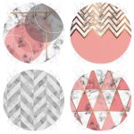 - RealHomes Yuvarlak Fermuarlı Sandalye Minderi - Realhomes  4'lü Dijital Baskılı Dekoratif Yuvarlak Fermuarlı Sandalye Minderi Seti Realhomes