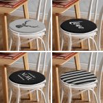 - RealHomes Yuvarlak Fermuarlı Sandalye Minderi - Realhomes  4'lü Yest. Now Tom. Geyikli Tasarım Yuvarlak Fermuarlı Sandalye Minderi Seti Realhomes