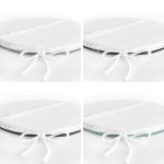 4'lü Renkli Zemin Üzerinde Yılbaşı Desenli Modern Yuvarlak Fermuarlı Sandalye Minderi Seti Realhomes