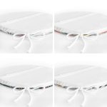 - RealHomes Yuvarlak Fermuarlı Sandalye Minderi - Realhomes  4'lü Renkli Zemin Üzerinde Çiçek Desenli Modern Yuvarlak Fermuarlı Sandalye Minderi Seti Realhomes