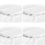 - RealHomes Yuvarlak Fermuarlı Sandalye Minderi - Realhomes 4'lü Beyaz Zemin Üzerinde Onedraw Çizimli Modern Yuvarlak Fermuarlı Sandalye Minderi Seti Realhomes