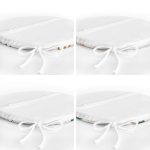 4'lü Renkli Zemin Üzerinde Onedraw Çizimli Ağaç Desenli Modern Yuvarlak Fermuarlı Sandalye Minderi Seti Realhomes