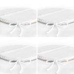 - RealHomes Yuvarlak Fermuarlı Sandalye Minderi - Realhomes 4'lü Renkli Zemin Üzerinde Yaprak Desenli Modern Yuvarlak Fermuarlı Sandalye Minderi Seti Realhomes