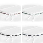 - RealHomes Yuvarlak Fermuarlı Sandalye Minderi - Realhomes 4'lü Renkli Zemin Üzerinde Onedraw Çizimli Yaprak Desenli Modern Yuvarlak Fermuarlı Sandalye Minderi Seti Realhomes