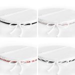 4'lü Sevgililer Günü Konseptli Özel Tasarım Modern Kombin Yuvarlak Fermuarlı Sandalye Minderi Seti Realhomes