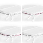 - RealHomes Yuvarlak Fermuarlı Sandalye Minderi - Realhomes  4'lü Sevgililer Günü Konseptli Özel Tasarım Modern Kombin Yuvarlak Fermuarlı Sandalye Minderi Seti Realhomes