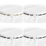 - RealHomes Yuvarlak Fermuarlı Sandalye Minderi - Realhomes  4'lü Sevgililer Günü Konseptli Özel Tasarım Modern Kombin Yuvarlak Fermuarlı Sandalye Minderi Seti Realhomes